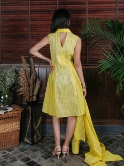 Merida Yellow Dress And Cape Set -ZAZU Clothing Shop 4 32650