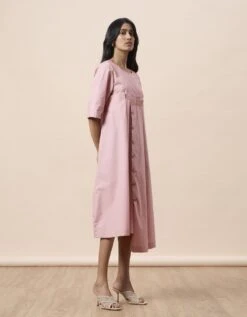 Lark Dress - Dusky Pink -ZAZU Clothing Shop 63east50b