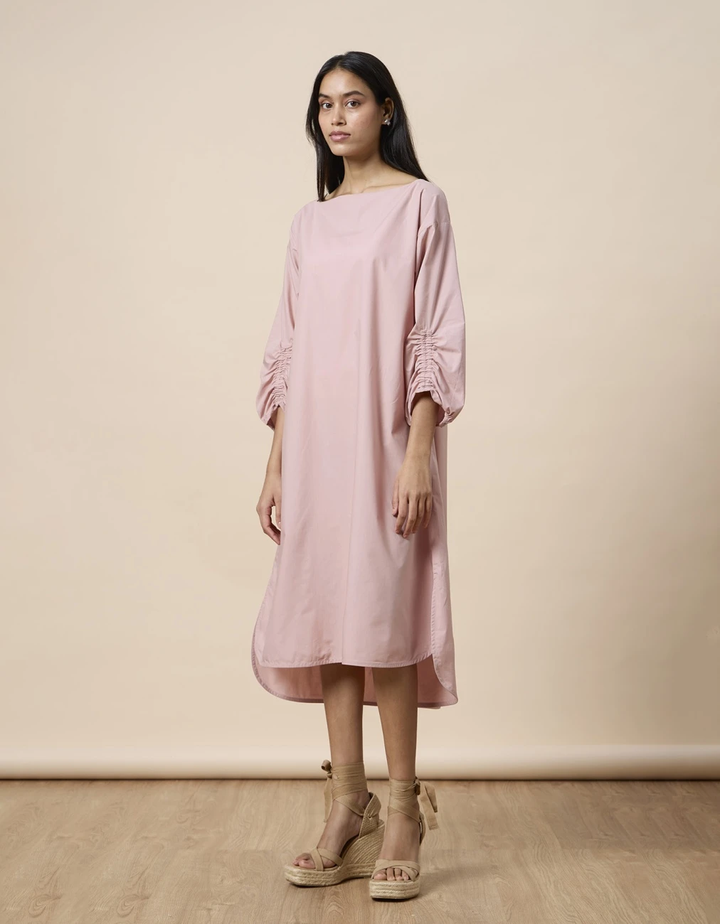 Sara Dress - Ash Pink 3 Sara Dress - Ash Pink
