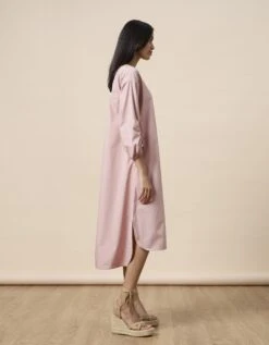 Sara Dress - Ash Pink 11 Sara Dress - Ash Pink -ZAZU Clothing Shop 63east564