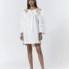 Gia Dress - Bright White -ZAZU Clothing Shop 63east581