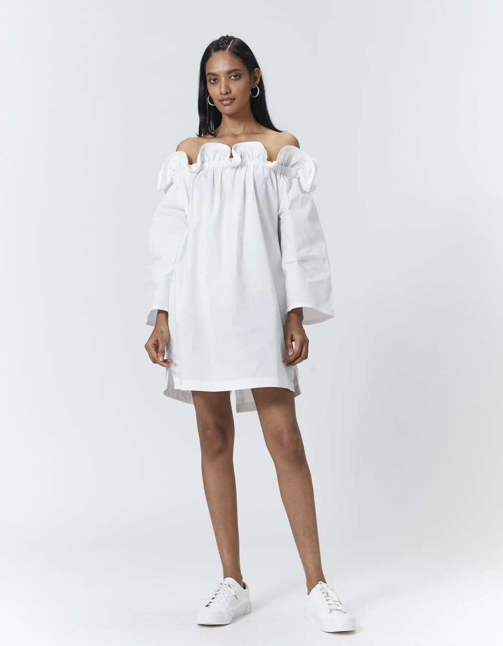 Gia Dress - Bright White 3 Gia Dress - Bright White