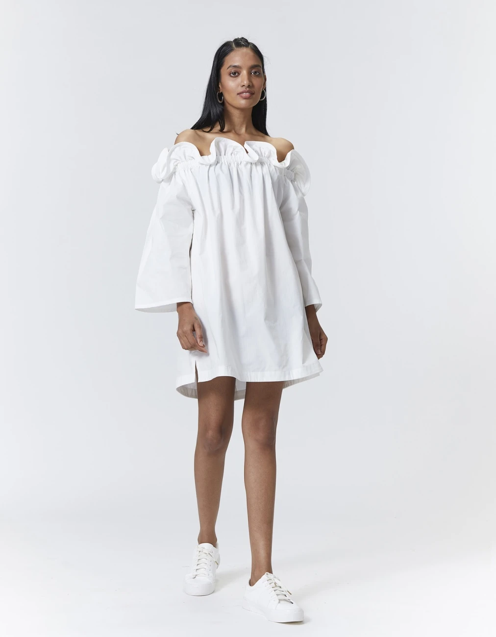 Gia Dress - Bright White 4 Gia Dress - Bright White - Image 2