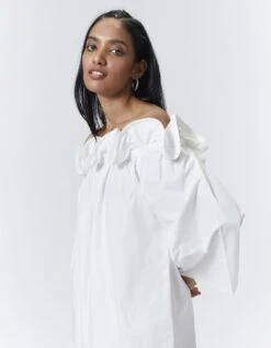 Gia Dress - Bright White 12 Gia Dress - Bright White -ZAZU Clothing Shop 63east584