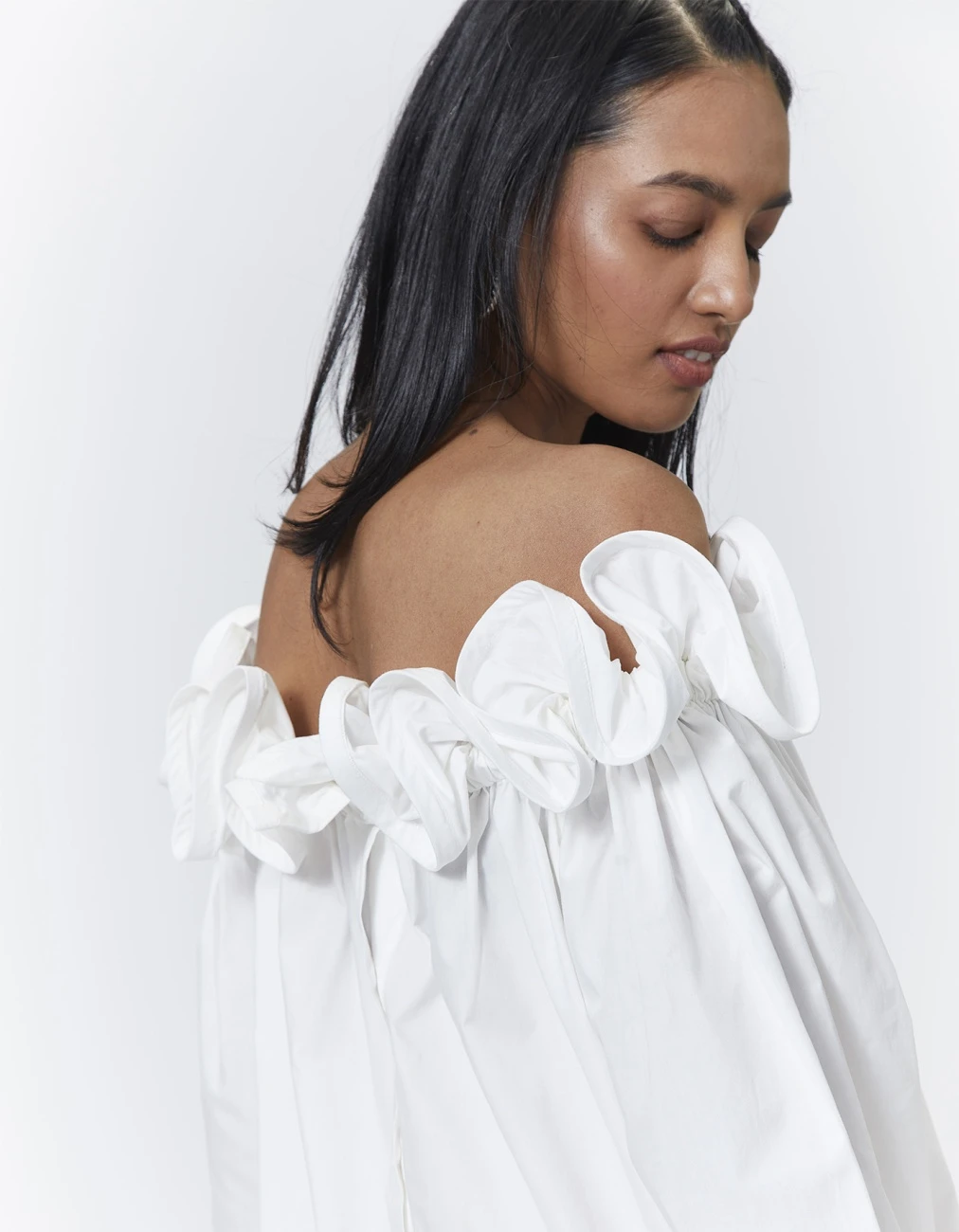 Gia Dress - Bright White 7 Gia Dress - Bright White - Image 5