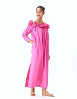 Gia Maxi Dress - Azalea Pink 10 Gia Maxi Dress - Azalea Pink -ZAZU Clothing Shop 63east603 1