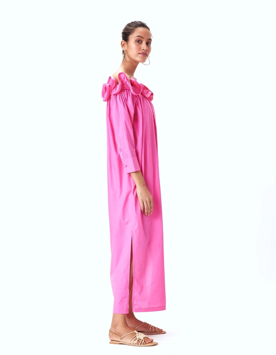 Gia Maxi Dress - Azalea Pink 6 Gia Maxi Dress - Azalea Pink - Image 4