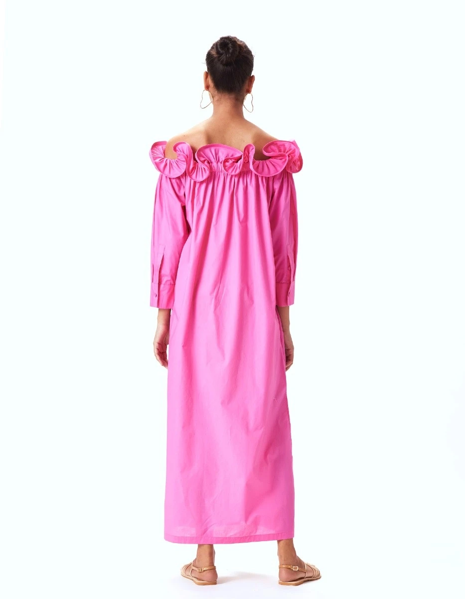 Gia Maxi Dress - Azalea Pink 7 Gia Maxi Dress - Azalea Pink - Image 5
