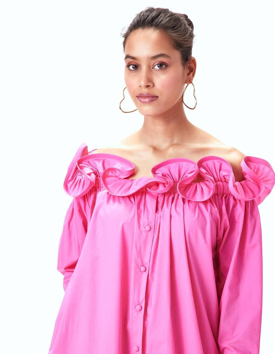 Gia Maxi Dress - Azalea Pink 8 Gia Maxi Dress - Azalea Pink - Image 6