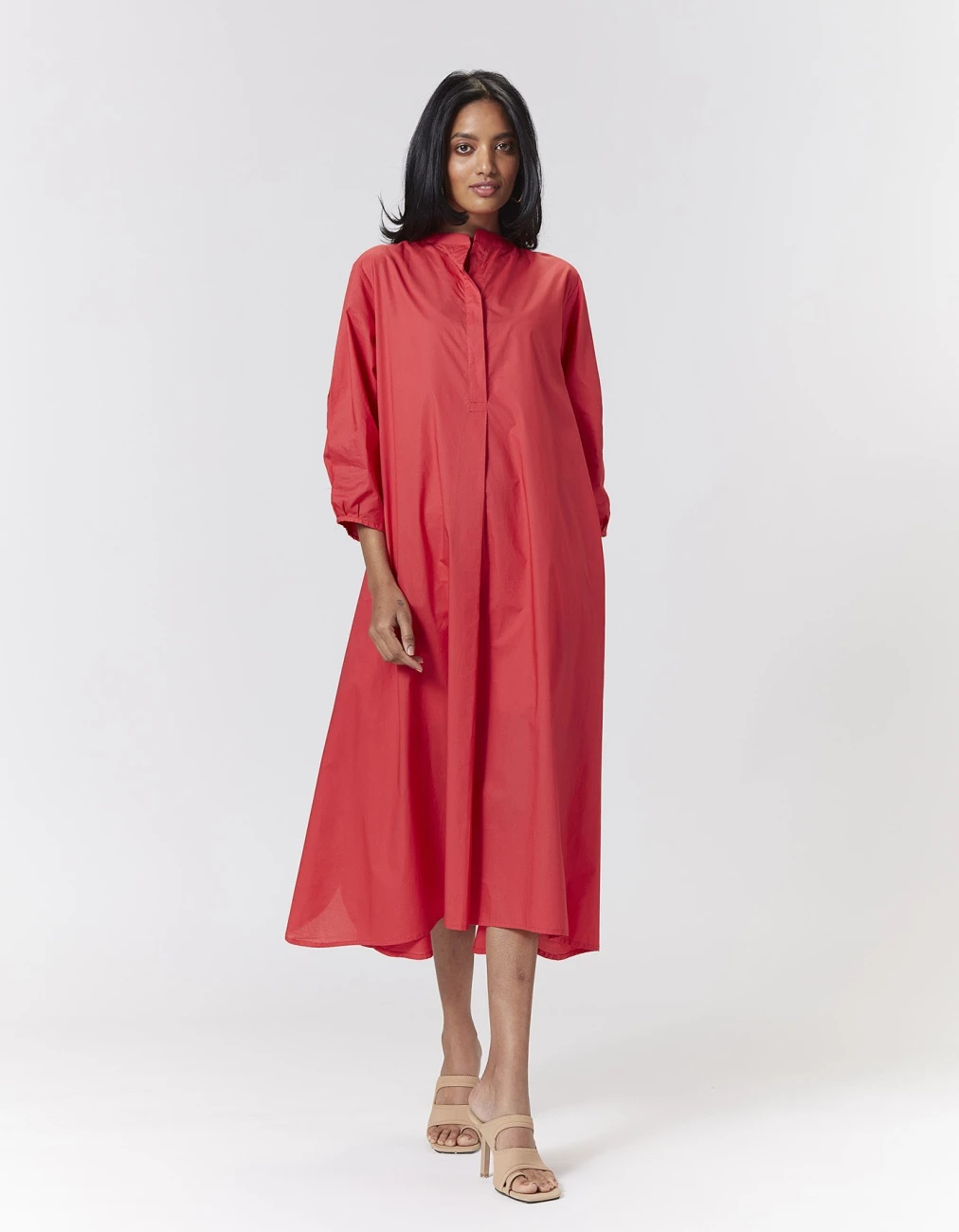 Olivia Dress - Winterberry Red 3 Olivia Dress - Winterberry Red