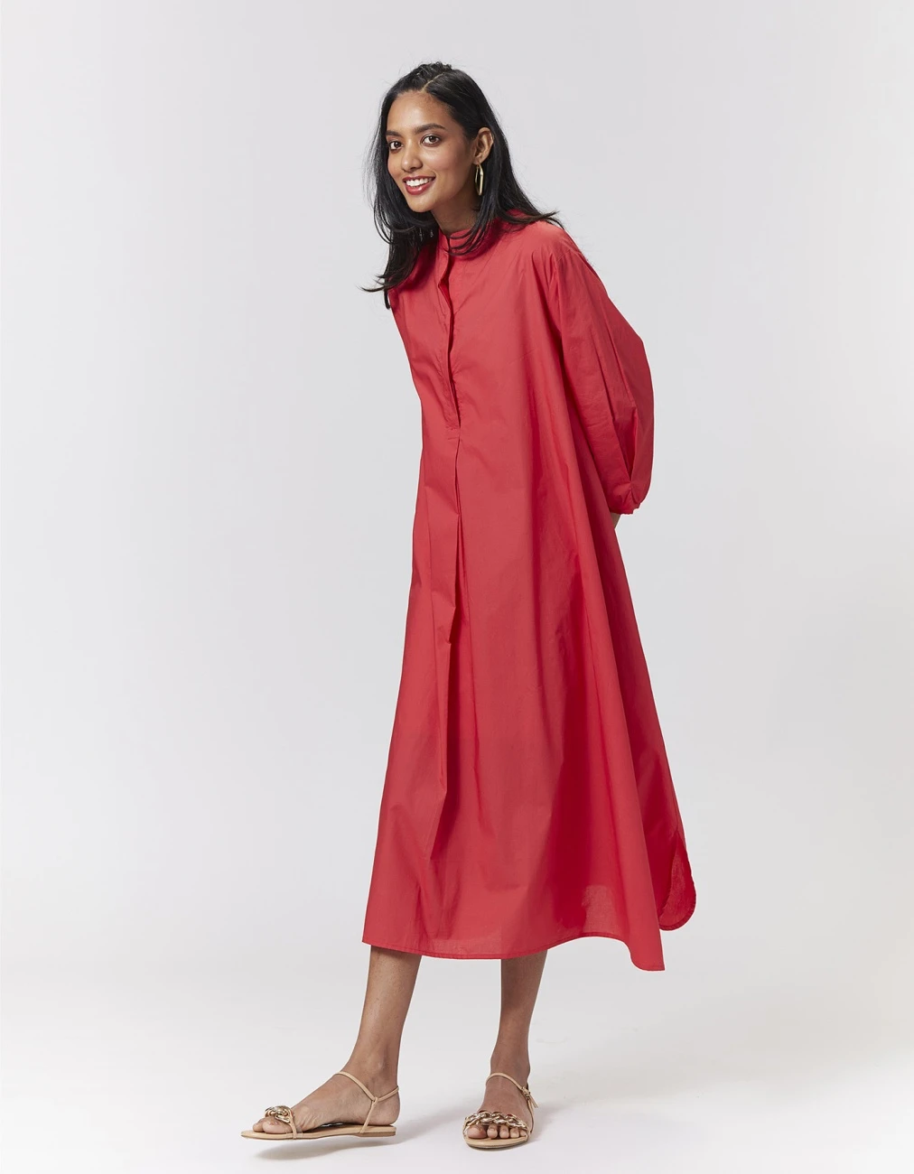 Olivia Dress - Winterberry Red 4 Olivia Dress - Winterberry Red - Image 2