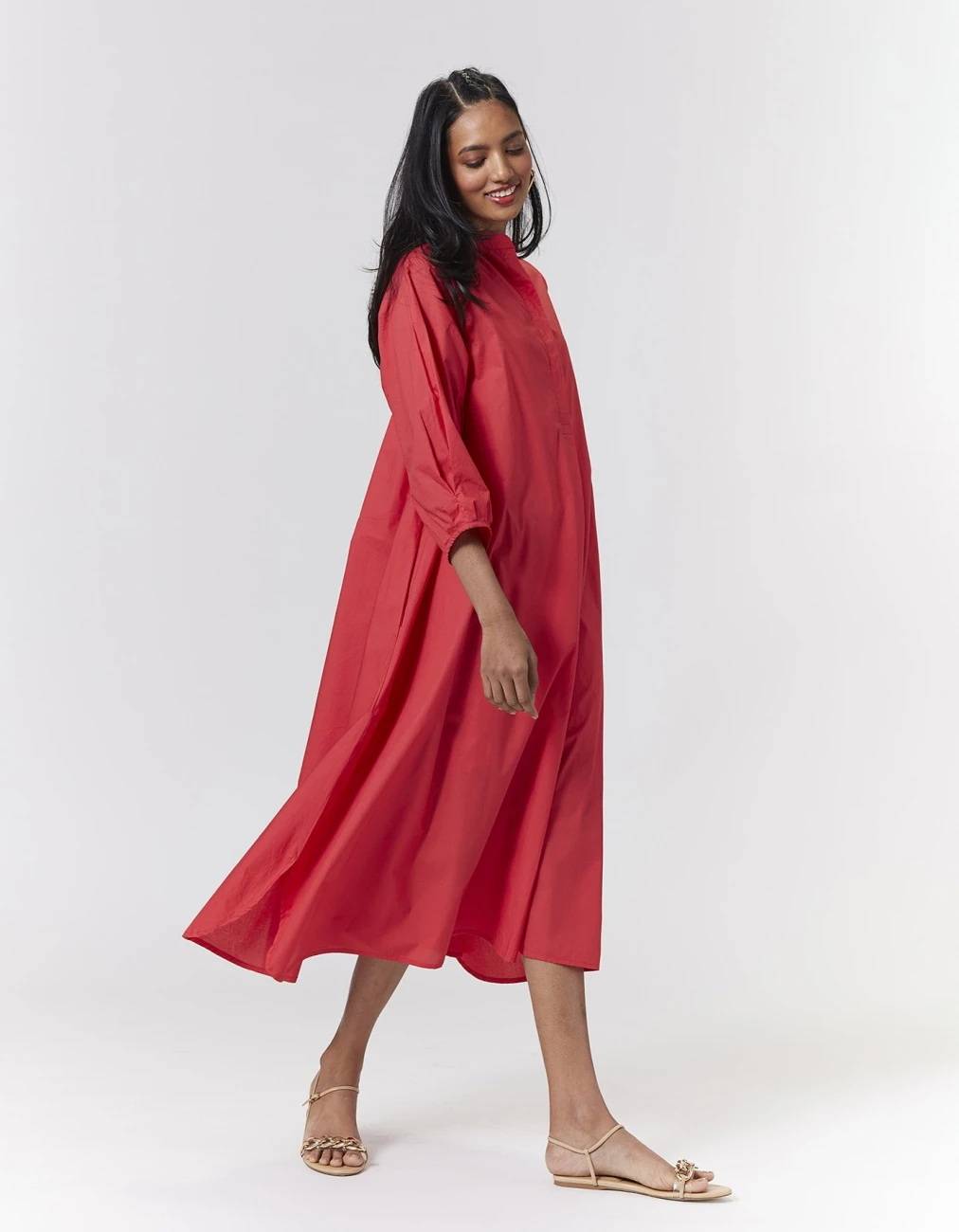 Olivia Dress - Winterberry Red 5 Olivia Dress - Winterberry Red - Image 3