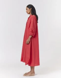 Olivia Dress - Winterberry Red 12 Olivia Dress - Winterberry Red -ZAZU Clothing Shop 63east724