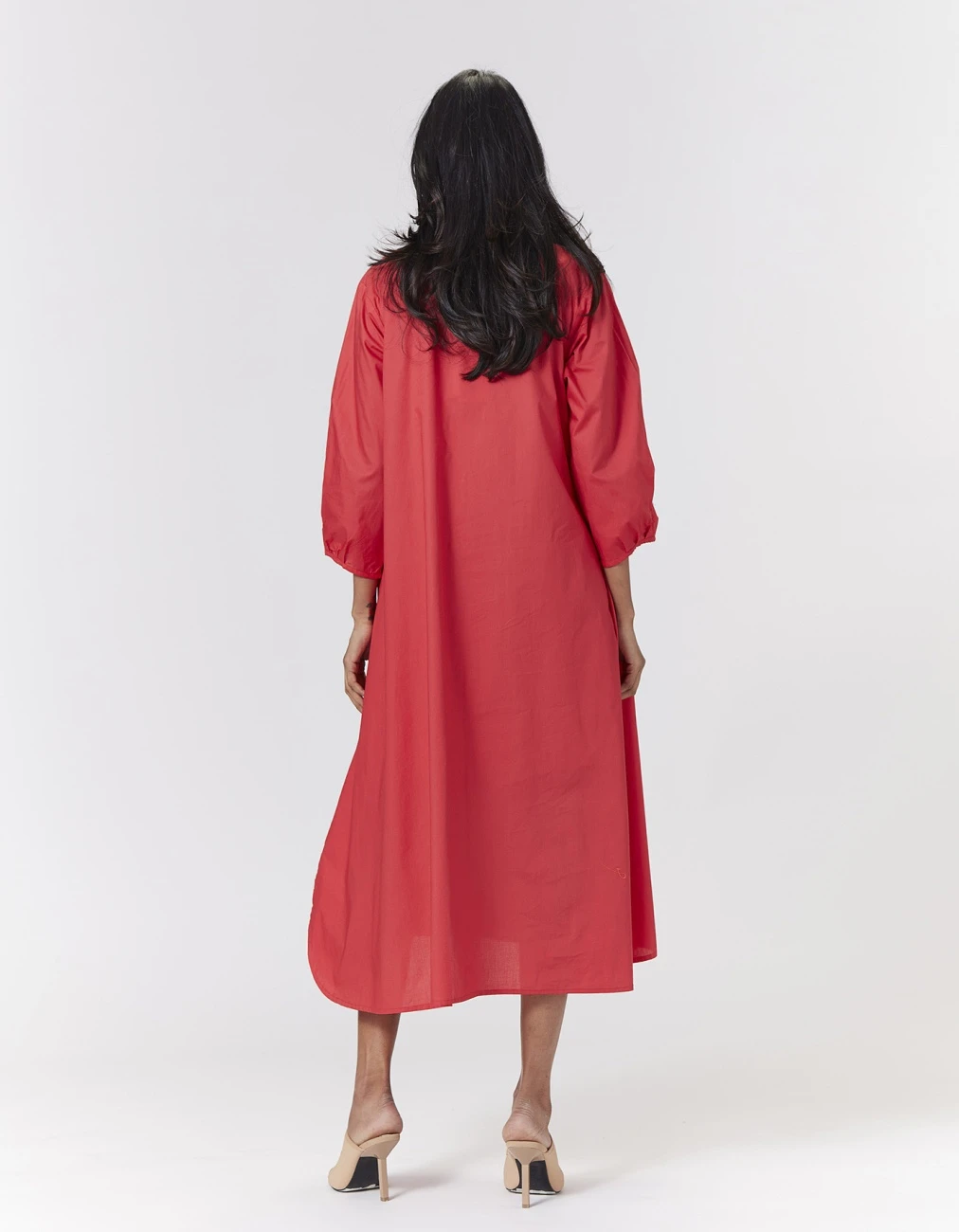 Olivia Dress - Winterberry Red 7 Olivia Dress - Winterberry Red - Image 5