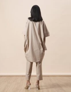 Cameron Dress Set - Warm Taupe -ZAZU Clothing Shop 63east825