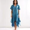 Handkerchief Dress- Blue Moon -ZAZU Clothing Shop abi23121