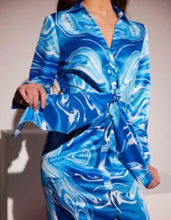 ZAZU Serenity Short Dress -ZAZU Clothing Shop celeste6b