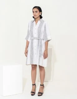 Dhoop Chaon Shirt Dress -ZAZU Clothing Shop dcdrdcsd2