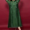 Magnolia Dress Forest Green -ZAZU Clothing Shop dsa0061