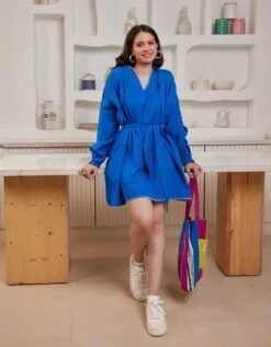 Wasabi Dress -ZAZU Clothing Shop fall23wasab064