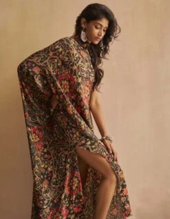 Elaheh Juliet Dress - Black -ZAZU Clothing Shop fo153