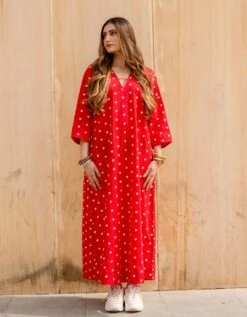 Dill Red Dress -ZAZU Clothing Shop gjdill624drrdxxs4xl3
