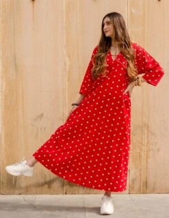 Dill Red Dress -ZAZU Clothing Shop gjdill624drrdxxs4xl4