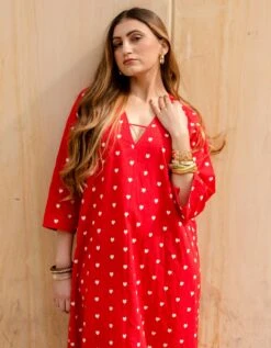 Dill Red Dress -ZAZU Clothing Shop gjdill624drrdxxs4xlb