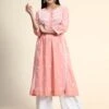 Hand Embroidery Chikankari Dress-