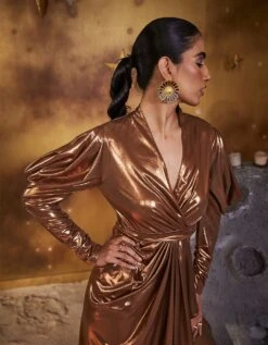 Copper Star Dress -ZAZU Clothing Shop hof0008132b