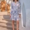 Ohima Printed Cotton Dress -ZAZU Clothing Shop hof82841