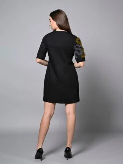 Black Jacket Dress -ZAZU Clothing Shop hom3244