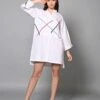 White Shirt Dress -ZAZU Clothing Shop hom3461