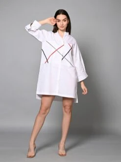 White Shirt Dress