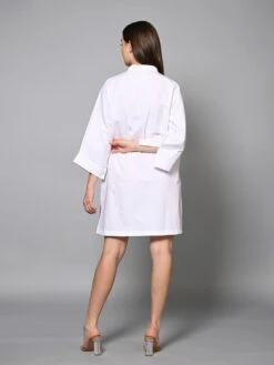 White Shirt Dress -ZAZU Clothing Shop hom3465