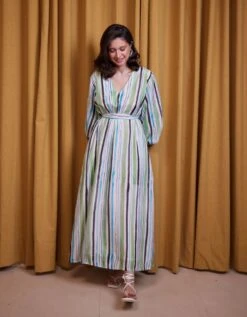 Riviera Dress In Seaside Stripes -ZAZU Clothing Shop hsrw2rivi042