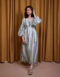 Riviera Dress In Seaside Stripes -ZAZU Clothing Shop hsrw2rivi043