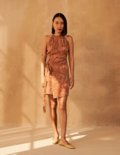 The Meadow Organic Cotton Wrap Dress