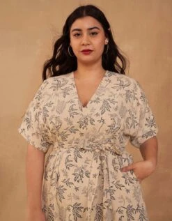 Leafy Bloom Kala Cotton Maxi Dress -ZAZU Clothing Shop jr48drsot8019008b