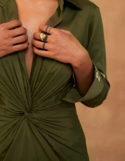 The Daffodil Sundown Lyocell Dress -ZAZU Clothing Shop jr49drsol8006009b