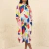 Wiona Print Dress -ZAZU Clothing Shop kanap24s051