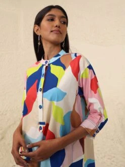 Wiona Print Dress 12 Wiona Print Dress -ZAZU Clothing Shop kanap24s055