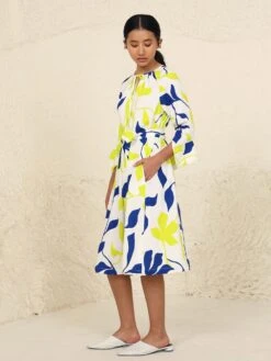 Eden Lime Print Dress 11 Eden Lime Print Dress -ZAZU Clothing Shop kanap24s084