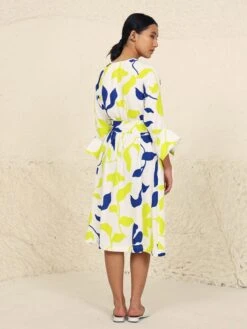 Eden Lime Print Dress 13 Eden Lime Print Dress -ZAZU Clothing Shop kanap24s08b