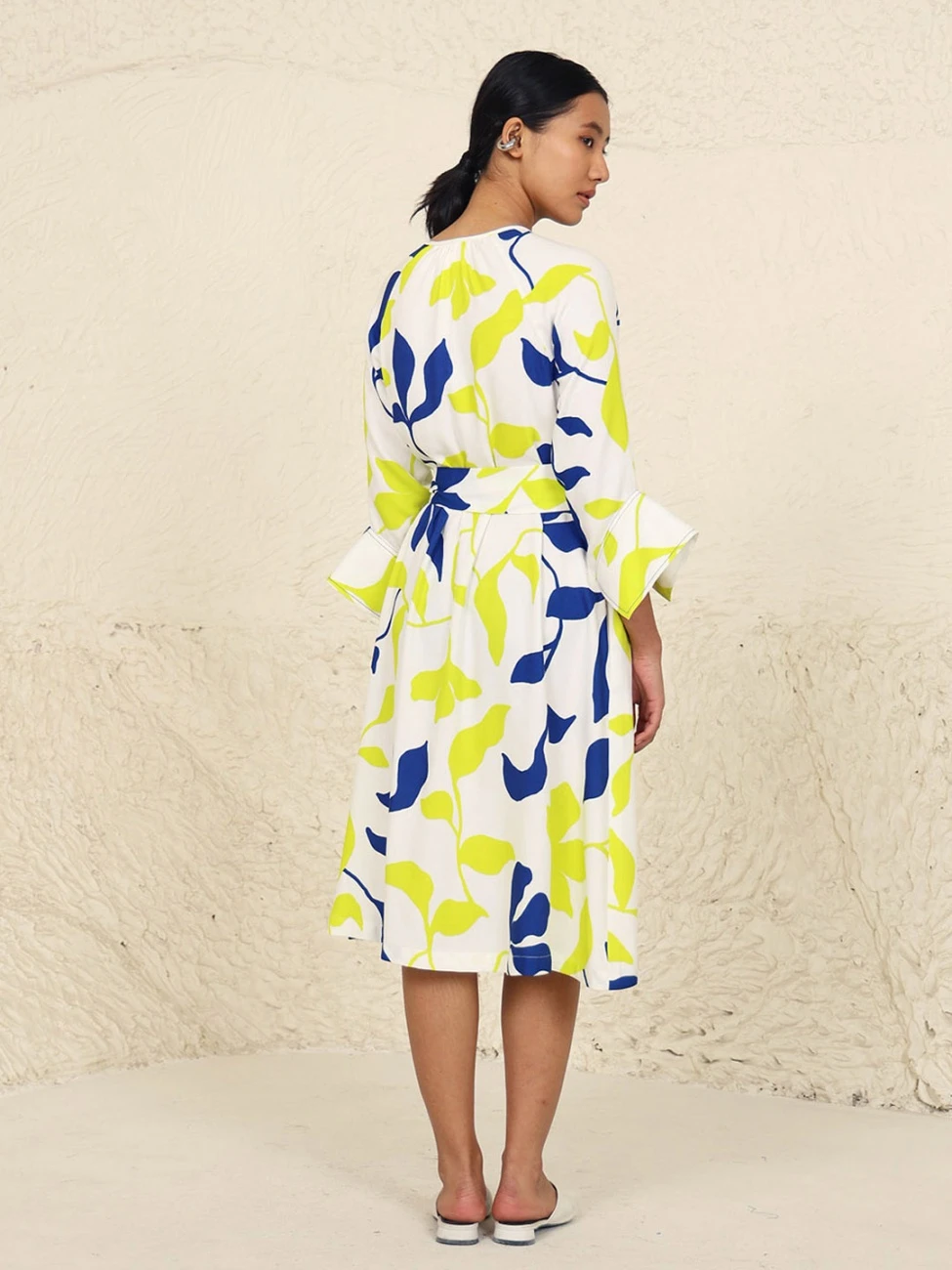 Eden Lime Print Dress 8 Eden Lime Print Dress - Image 6