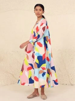 Milani Multi Print Dress 10 Milani Multi Print Dress -ZAZU Clothing Shop kanap24s093