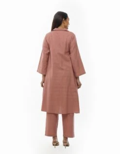 Cotton Jacket Dress Co-ord -ZAZU Clothing Shop khat232d02set01b