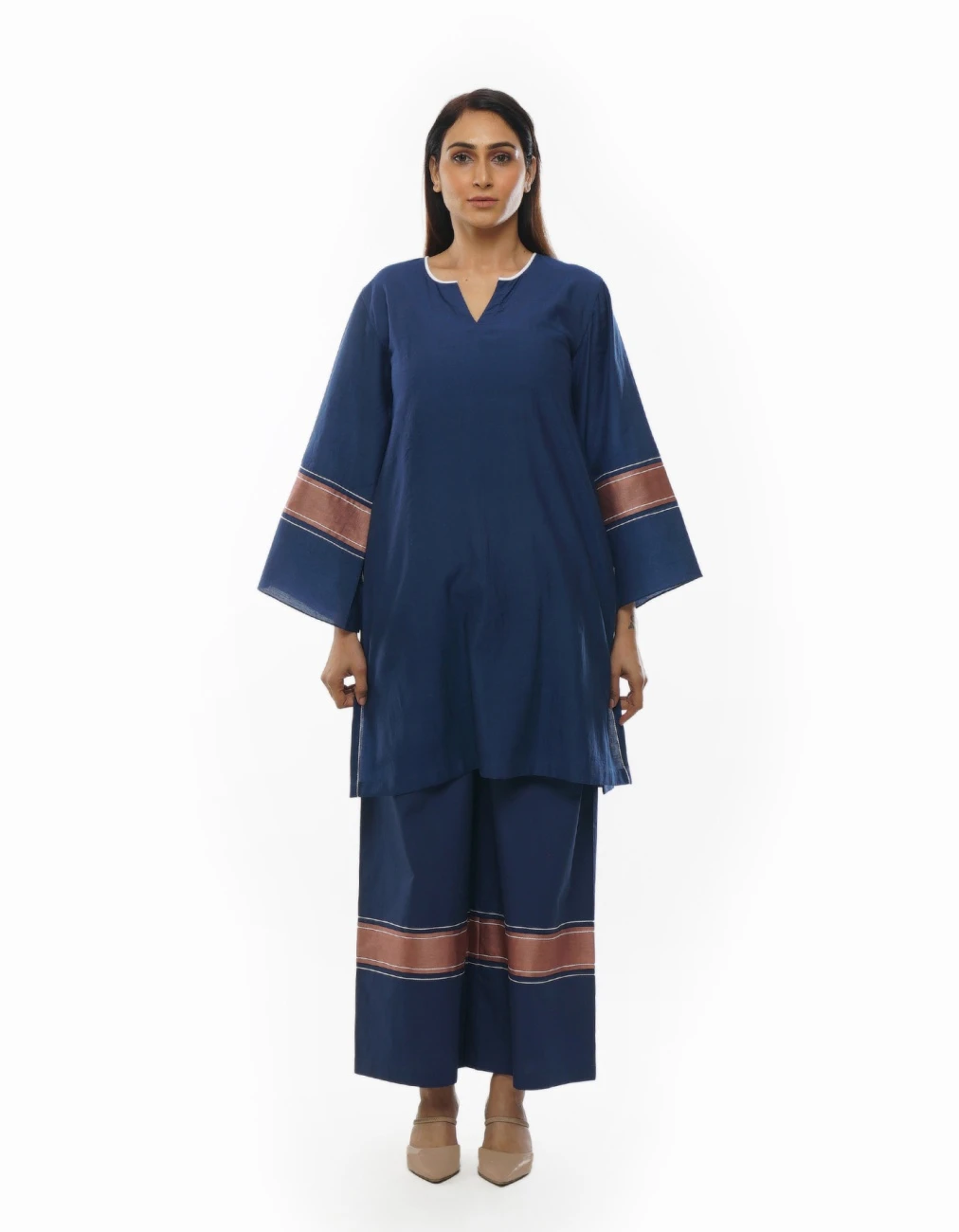 Hand Woven Cotton Tier Dress 3 Hand Woven Cotton Tier Dress