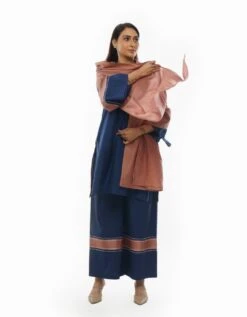 Hand Woven Cotton Tier Dress Co-ord