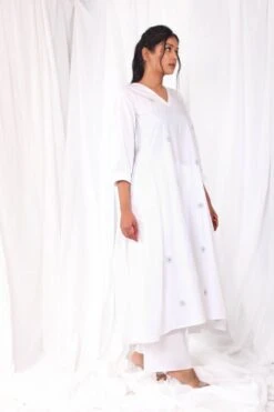 Daisy White Floral Dress Co-ord Set -ZAZU Clothing Shop khatfall2223d073